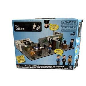 PhatMojo The Office Dunder Mifflin Scranton Branch Construction Set NEW